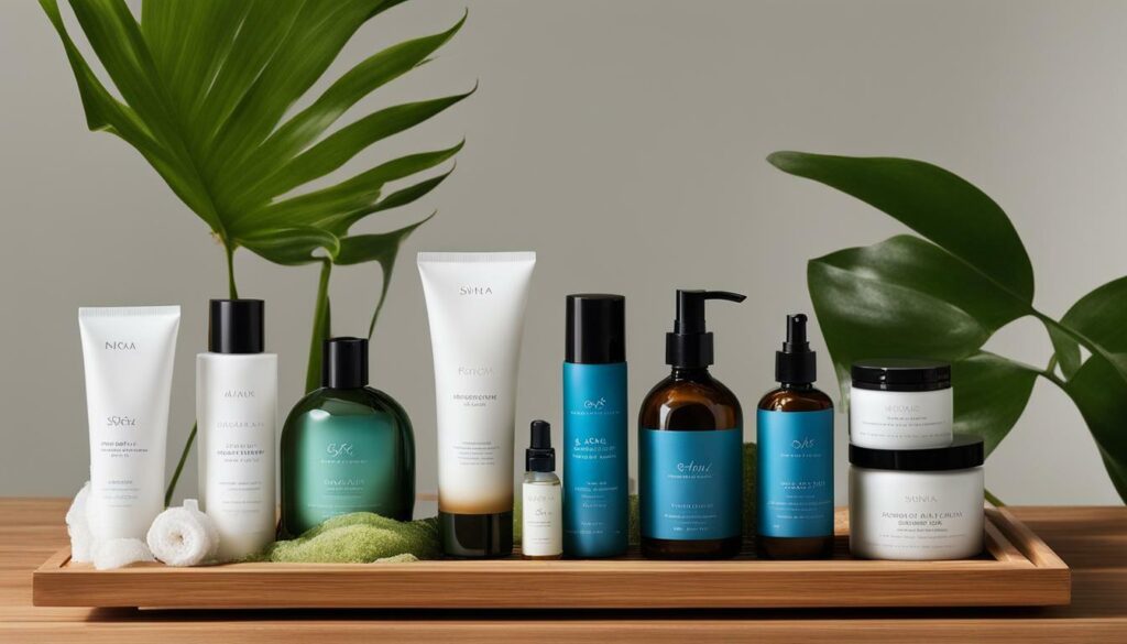 spa and hotel cosmetics products